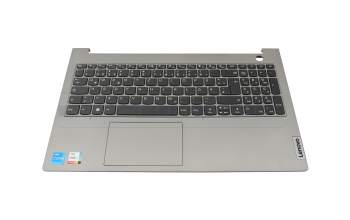 Teclado incl. topcase DE (alemán) negro/canaso original para Lenovo ThinkBook 15 G2 ITL (20VE)