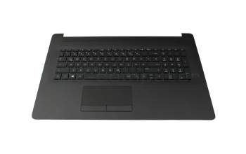 Teclado incl. topcase DE (alemán) negro/negro (DVD) (Óptica: muestra en bruto) para HP 17-ca2000