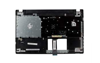 Teclado incl. topcase DE (alemán) negro/negro Fingerprint original para Asus Pro Essential P552LJ