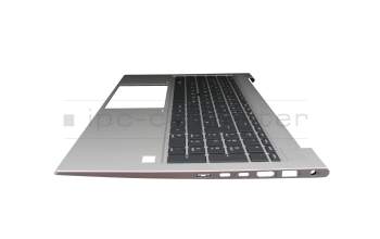 Teclado incl. topcase DE (alemán) negro/negro con mouse stick original para HP EliteBook 850 G7