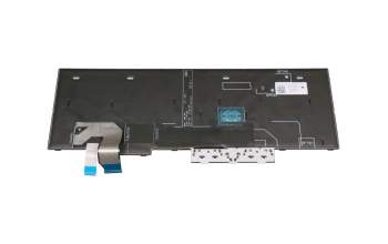 Teclado incl. topcase DE (alemán) negro/negro con mouse stick original para Lenovo ThinkPad P15v Gen 3 (21D8/21D9)