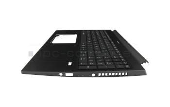 Teclado incl. topcase DE (alemán) negro/negro con retroiluminacion original para Acer ConceptD 3 Pro (CN315-71P)