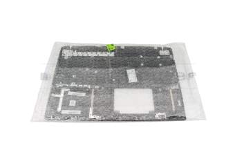 Teclado incl. topcase DE (alemán) negro/negro con retroiluminacion original para Acer ConceptD 3 Pro (CN315-71P)