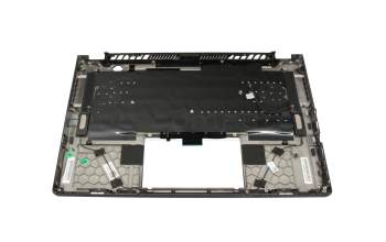 Teclado incl. topcase DE (alemán) negro/negro con retroiluminacion original para Asus GU603ZE