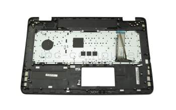 Teclado incl. topcase DE (alemán) negro/negro con retroiluminacion original para Asus N751JW
