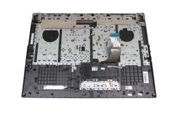 Teclado incl. topcase DE (alemán) negro/negro con retroiluminacion original para Asus ROG Strix SCAR 17 G732LXS