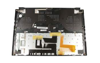 Teclado incl. topcase DE (alemán) negro/negro con retroiluminacion original para Asus ROG Zephyrus GX501GI