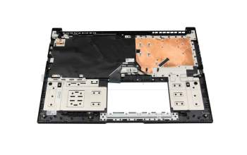 Teclado incl. topcase DE (alemán) negro/negro con retroiluminacion original para Asus S5602ZA