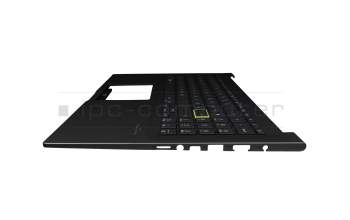 Teclado incl. topcase DE (alemán) negro/negro con retroiluminacion original para Asus VivoBook 15 S513IA