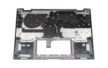 Teclado incl. topcase DE (alemán) negro/negro con retroiluminacion original para Asus ZenBook Flip 13 UX363EA