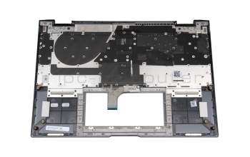 Teclado incl. topcase DE (alemán) negro/negro con retroiluminacion original para Asus ZenBook Flip 13 UX363JA