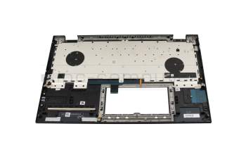 Teclado incl. topcase DE (alemán) negro/negro con retroiluminacion original para Asus ZenBook Pro 15 Flip UP6502ZA