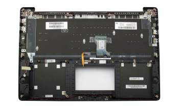 Teclado incl. topcase DE (alemán) negro/negro con retroiluminacion original para Asus ZenBook UX501LW