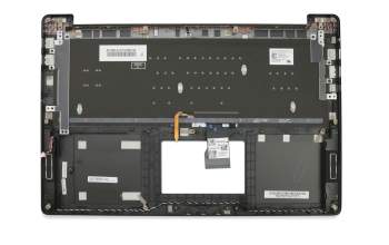 Teclado incl. topcase DE (alemán) negro/negro con retroiluminacion original para Asus ZenBook UX501VW