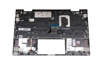 Teclado incl. topcase DE (alemán) negro/negro con retroiluminacion original para HP Envy x360 13-ay1000