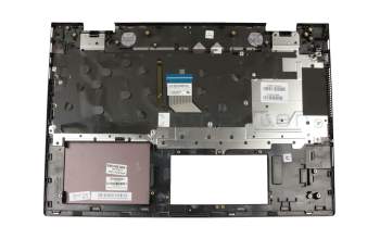 Teclado incl. topcase DE (alemán) negro/negro con retroiluminacion original para HP Envy x360 15-cn0200