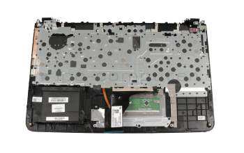 Teclado incl. topcase DE (alemán) negro/negro con retroiluminacion original para HP Pavilion 15-an000