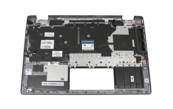 Teclado incl. topcase DE (alemán) negro/negro con retroiluminacion original para HP Pavilion x360 14-dh0100