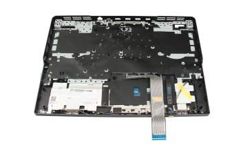 Teclado incl. topcase DE (alemán) negro/negro con retroiluminacion original para Lenovo Legion Pro 5-16IRX8 (82WK)
