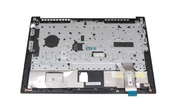 Teclado incl. topcase DE (alemán) negro/negro con retroiluminacion y mouse stick original para Lenovo ThinkPad E14 Gen 2 (20T7)