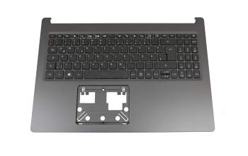 Teclado incl. topcase DE (alemán) negro/negro original para Acer Aspire 3 (A315-55G)