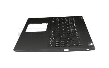 Teclado incl. topcase DE (alemán) negro/negro original para Acer Aspire 5 (A515-43G)