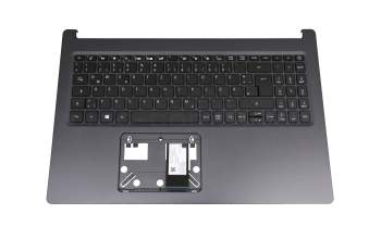 Teclado incl. topcase DE (alemán) negro/negro original para Acer Aspire 5 (A515-45G)