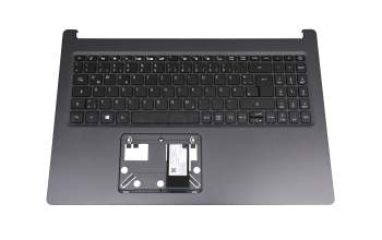 Teclado incl. topcase DE (alemán) negro/negro original para Acer Aspire 5 (A515-54)