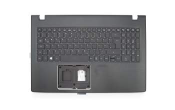 Teclado incl. topcase DE (alemán) negro/negro original para Acer Aspire E5-523