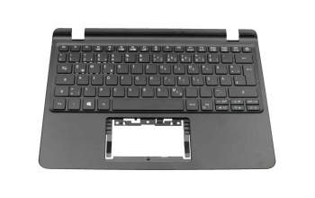 Teclado incl. topcase DE (alemán) negro/negro original para Acer Aspire ES1-132