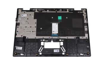 Teclado incl. topcase DE (alemán) negro/negro original para Acer Chromebook Spin 511 (R752T)