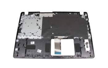 Teclado incl. topcase DE (alemán) negro/negro original para Acer Extensa 15 (EX215-52)