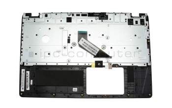 Teclado incl. topcase DE (alemán) negro/negro original para Acer Extensa 2519