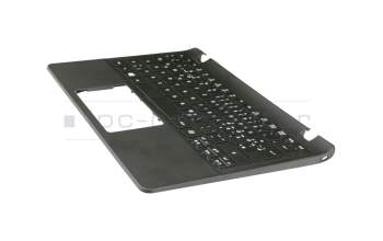 Teclado incl. topcase DE (alemán) negro/negro original para Acer TravelMate B1 (TMB116-M)