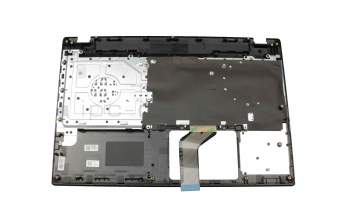 Teclado incl. topcase DE (alemán) negro/negro original para Acer TravelMate P2 (P257-MG)