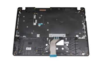 Teclado incl. topcase DE (alemán) negro/negro original para Acer TravelMate P2 (TMP214-53)