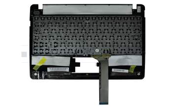 Teclado incl. topcase DE (alemán) negro/negro original para Asus R103BA