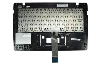 Teclado incl. topcase DE (alemán) negro/negro original para Asus R202CA