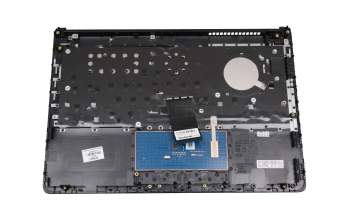 Teclado incl. topcase DE (alemán) negro/negro original para HP 14-cf2000