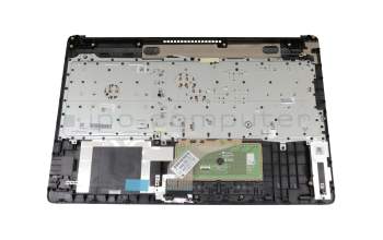 Teclado incl. topcase DE (alemán) negro/negro original para HP 250 G7