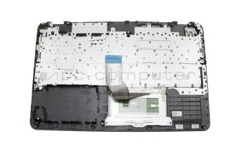 Teclado incl. topcase DE (alemán) negro/negro original para HP Pavilion 15-au000