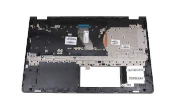 Teclado incl. topcase DE (alemán) negro/negro original para HP Pavilion x360 15-br100
