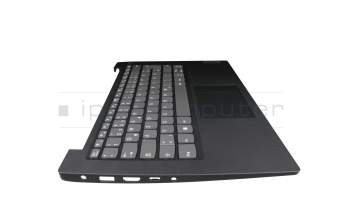 Teclado incl. topcase DE (alemán) negro/negro original para Lenovo V14 G3 IAP (82TS)