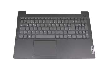 Teclado incl. topcase DE (alemán) negro/negro original para Lenovo V15 G3 IAP (82TT/82UM)