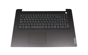 Teclado incl. topcase DE (alemán) negro/negro original para Lenovo V17 G2-ITL (82NX)