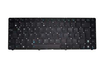 Teclado incl. topcase DE (alemán) negro original para Asus U36SG