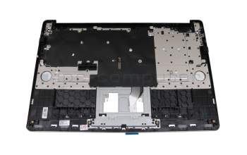 Teclado incl. topcase DE (alemán) negro/plateado con retroiluminacion original para Acer Chromebook 15 (CB515-1HT)