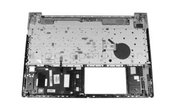 Teclado incl. topcase DE (alemán) negro/plateado con retroiluminacion original para HP ProBook 455R G6