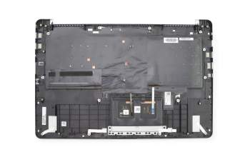 Teclado incl. topcase DE (alemán) negro/plateado con retroiluminacion y fingerprint original para Asus VivoBook Pro 15 N580VD