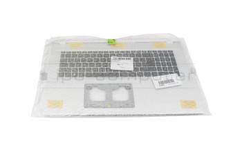 Teclado incl. topcase DE (alemán) negro/plateado original para Acer Aspire 3 (A317-54)
